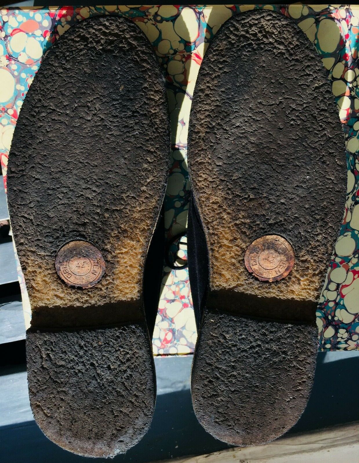 Dries Van Noten Dark Navy Suede Chukka/Desert Boot Black EU42 Size US 9 / EU 42 - 9 Thumbnail