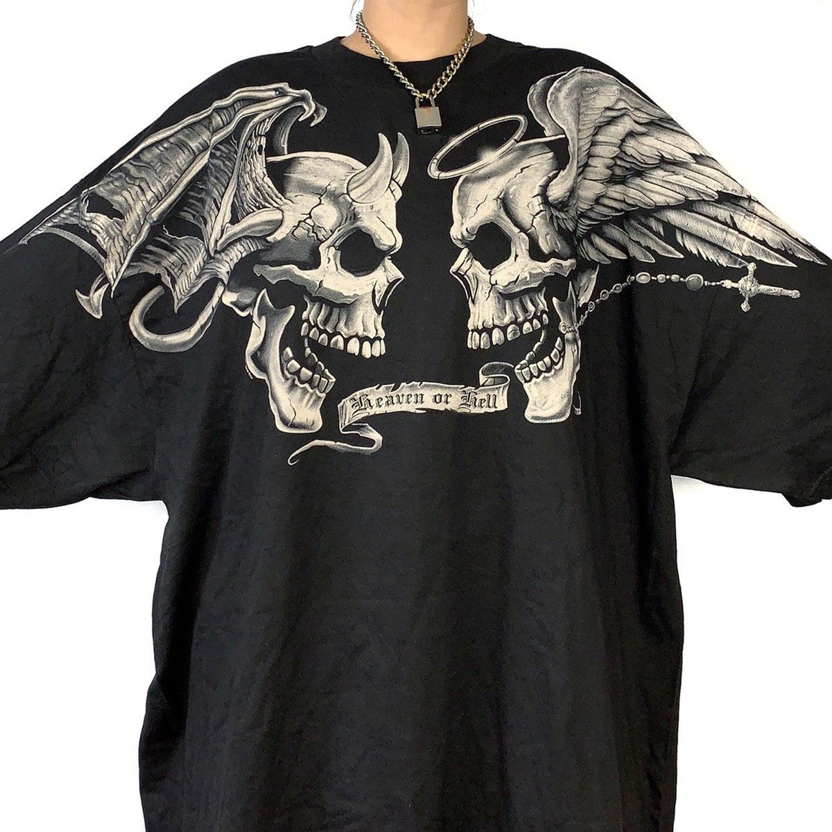 Liquid Blue Deadstock Liquid Blue Angel Devil Skull Tee