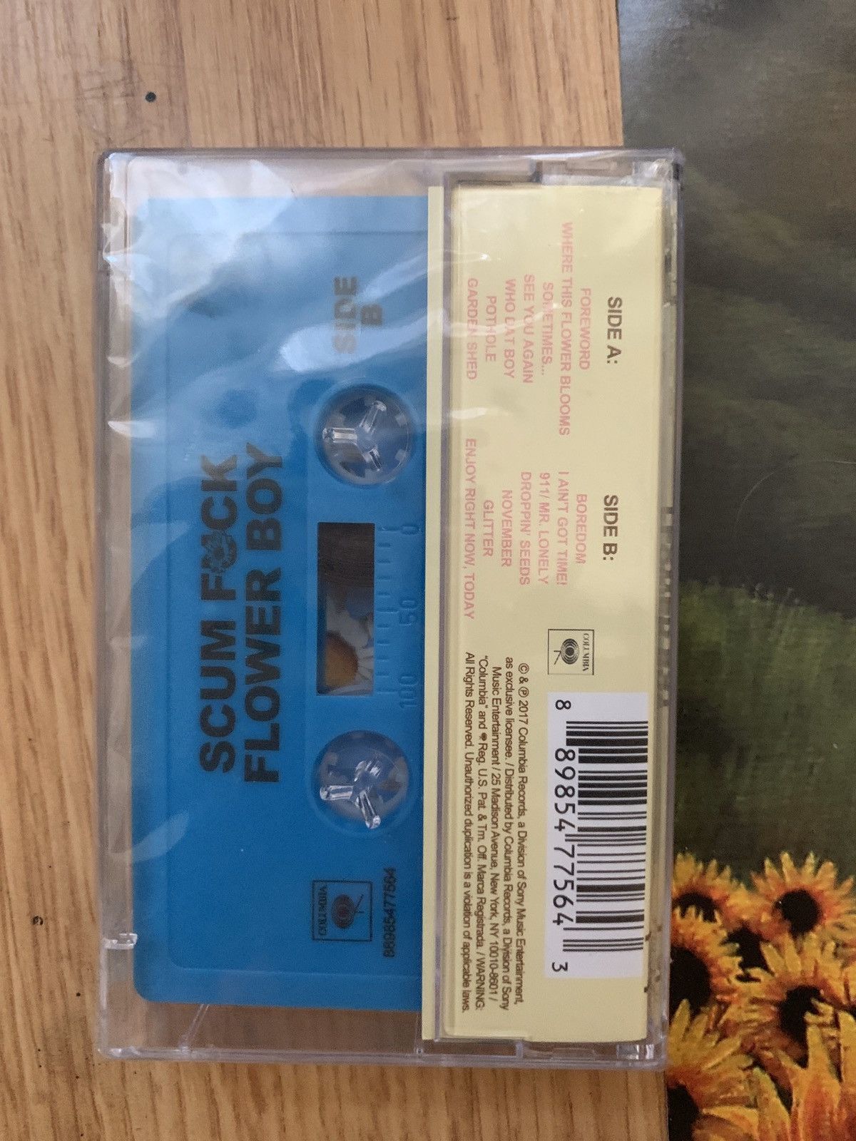 Tyler, The Creator – Scum Flower hotsell Boy (Cassette) SEALED, LIMITED 2017 [RARE]