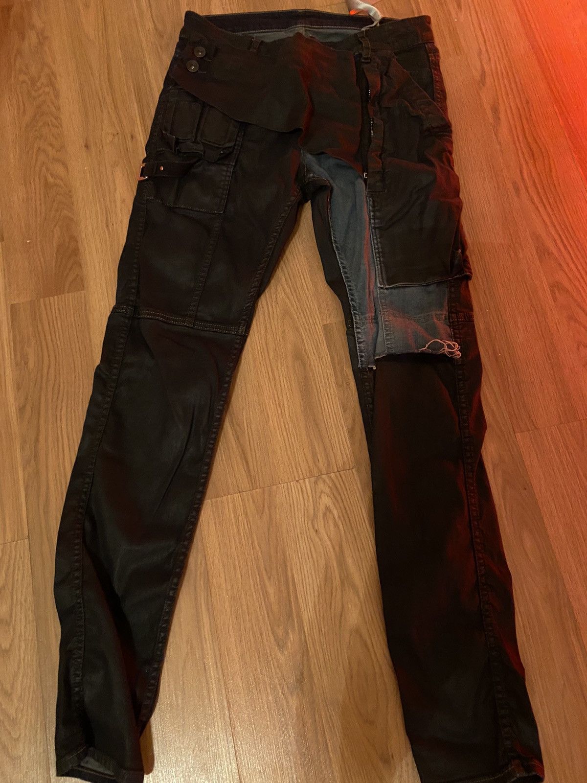 Rick Owens Rick Owen wax jeans | Grailed