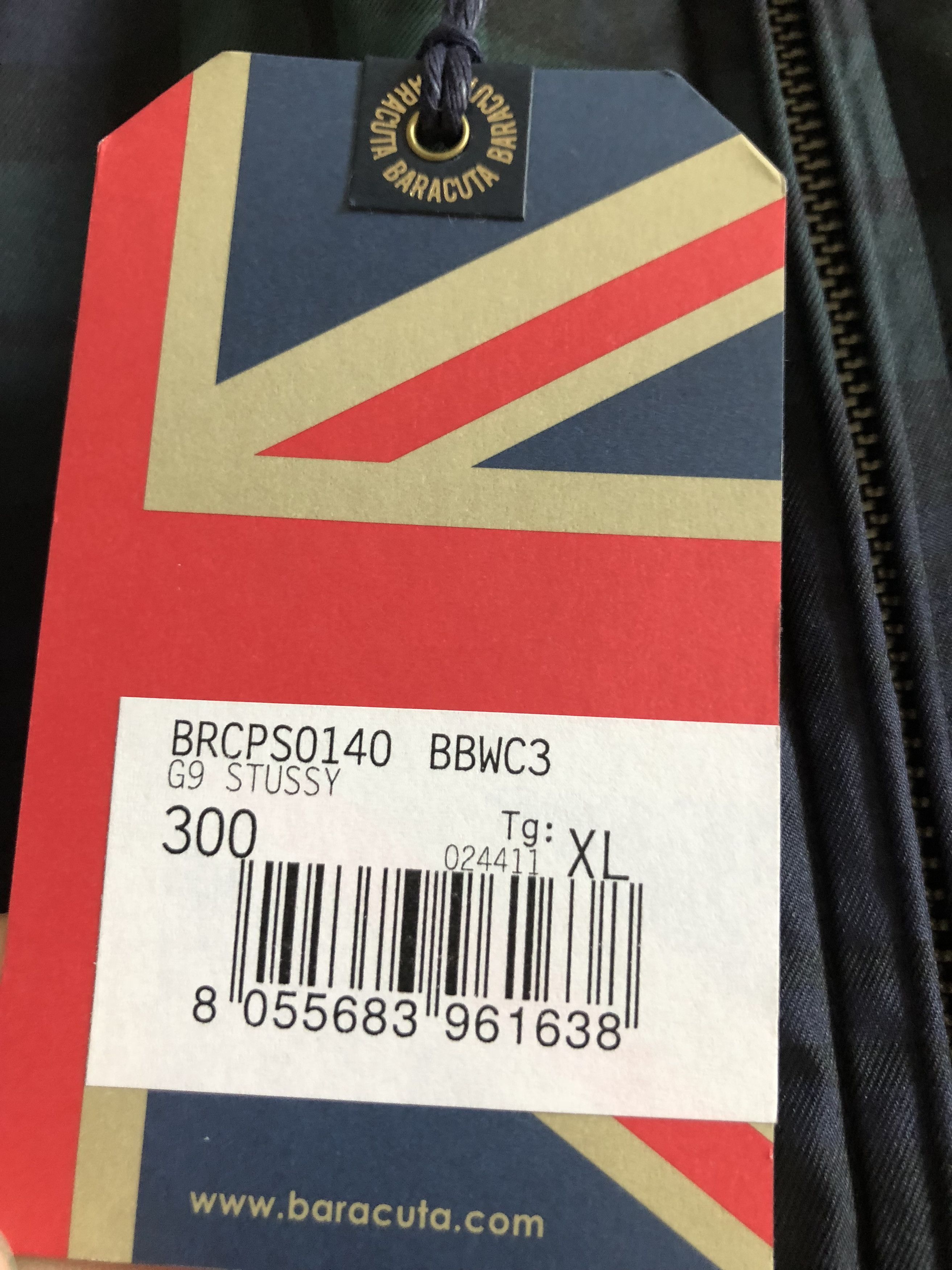 Baracuta × Stussy Stussy x Baracuta G9 Limited Edition. Size US XL / EU 56 / 4 - 3 Thumbnail
