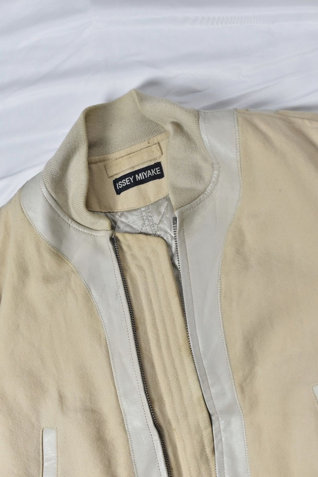 Issey Miyake 1994 Autumn/Winter Varsity Jacket Bomber Size US XL / EU 56 / 4 - 3 Thumbnail