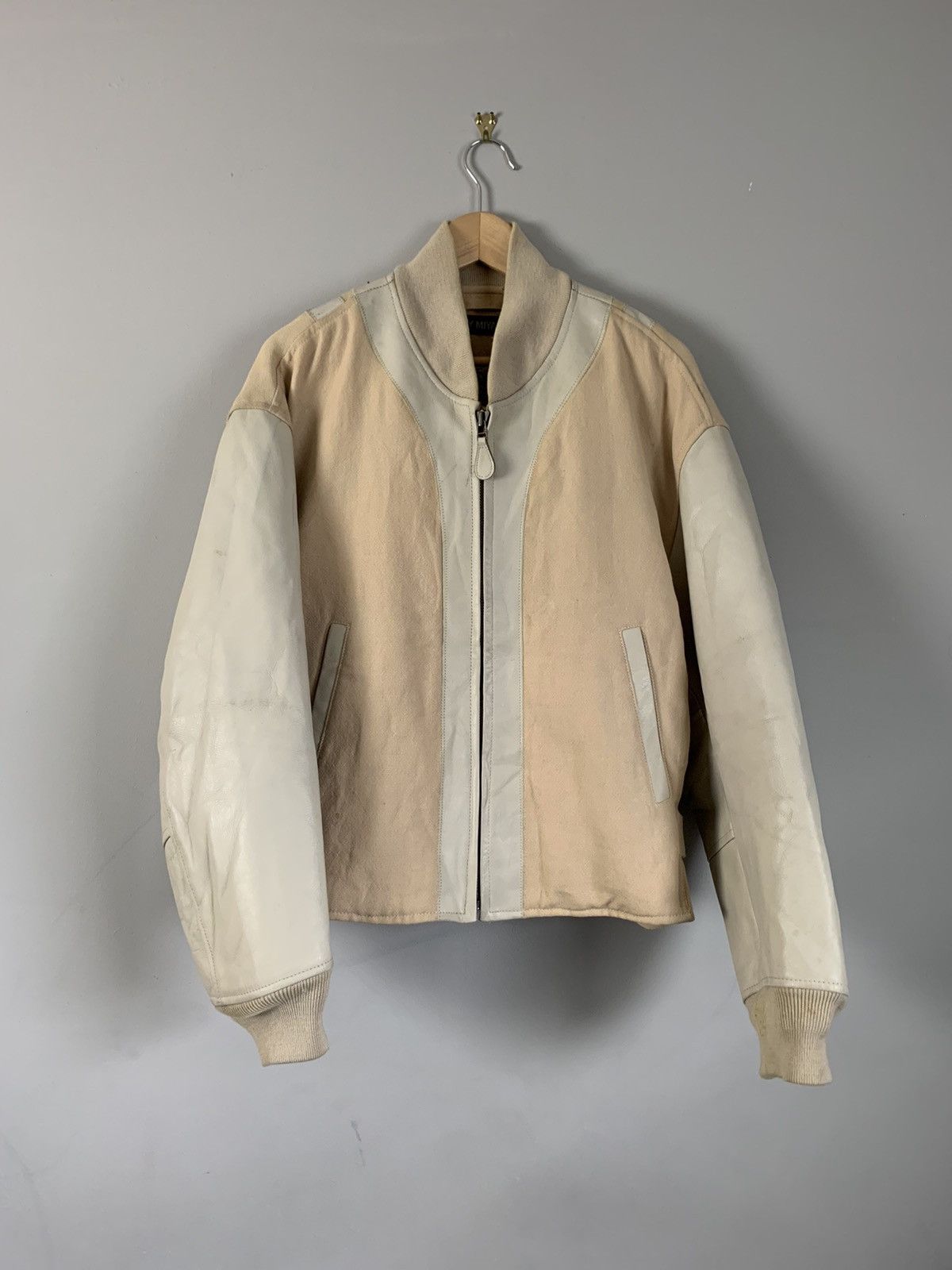 Issey Miyake 1994 Autumn/Winter Varsity Jacket Bomber Size US XL / EU 56 / 4 - 1 Thumbnail