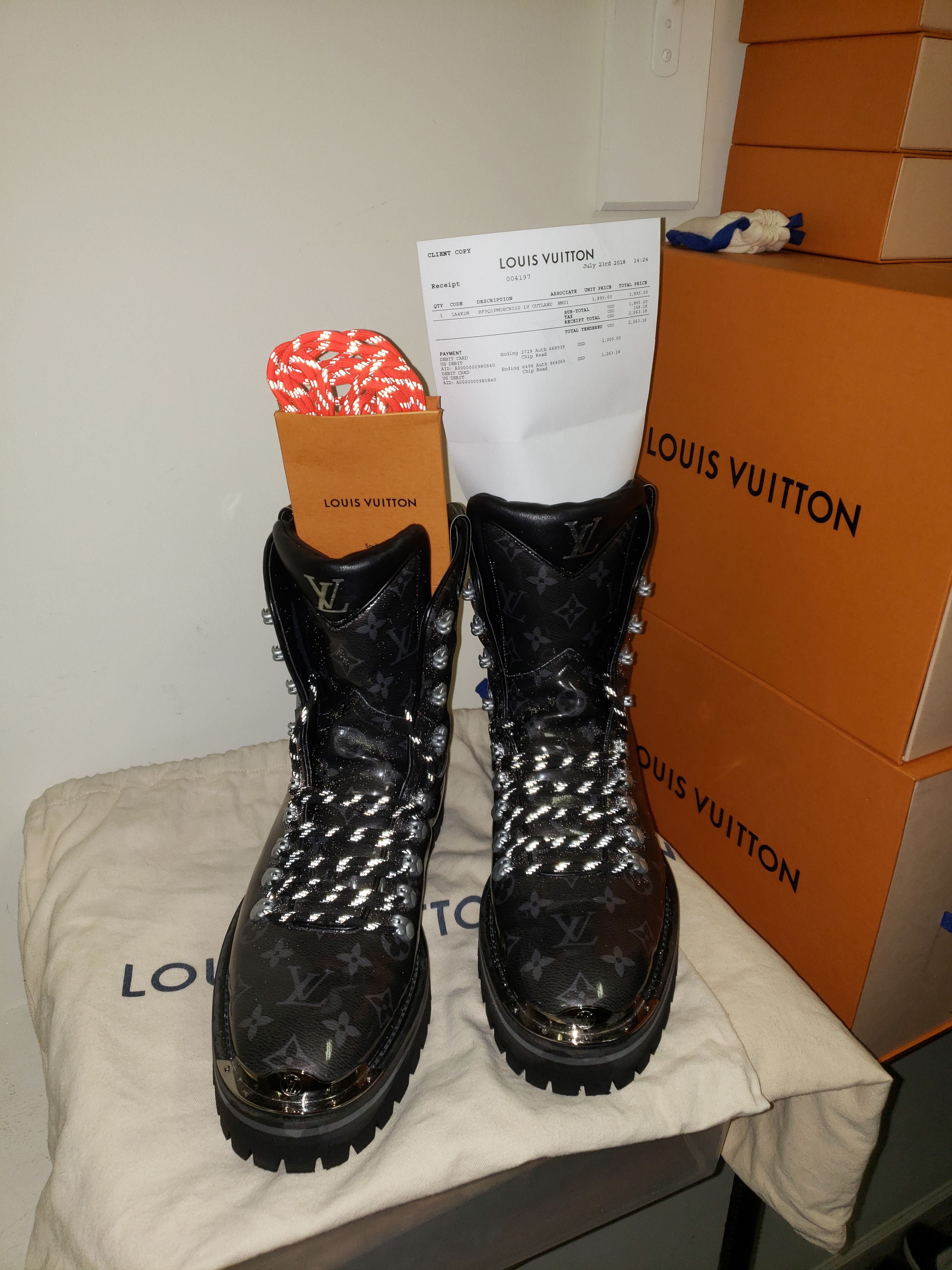 Louis Vuitton Louis Vuitton Outland Ankle Boots Size US 11 / EU 44 - 6 Thumbnail