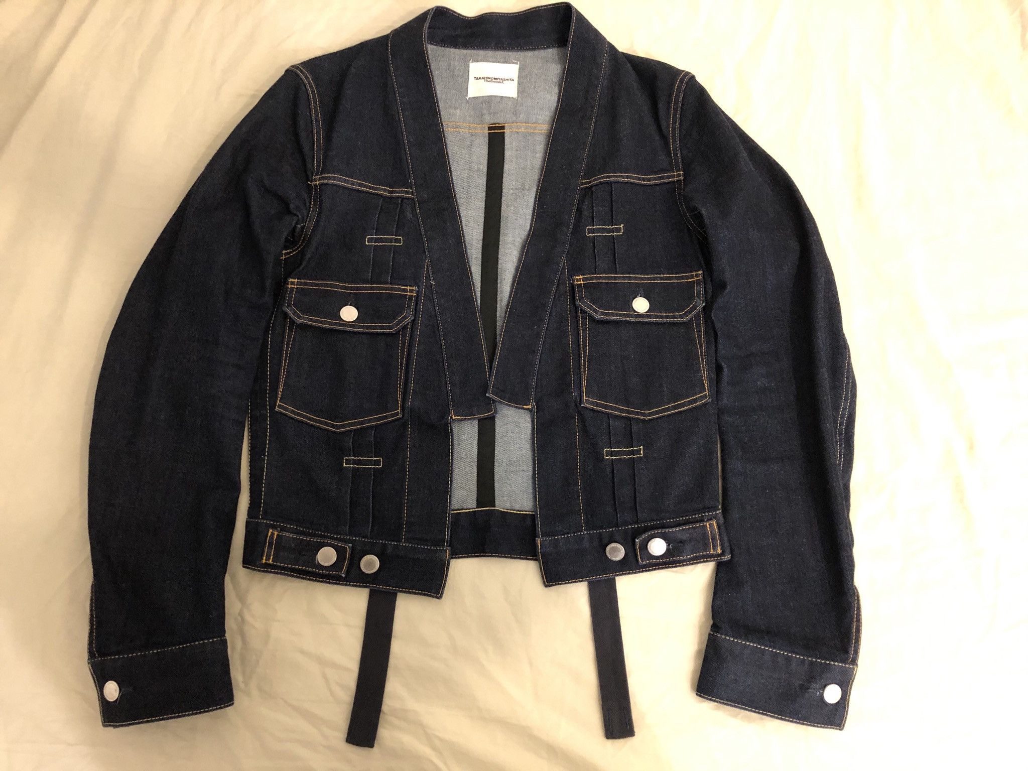 soloist haori denim jacket