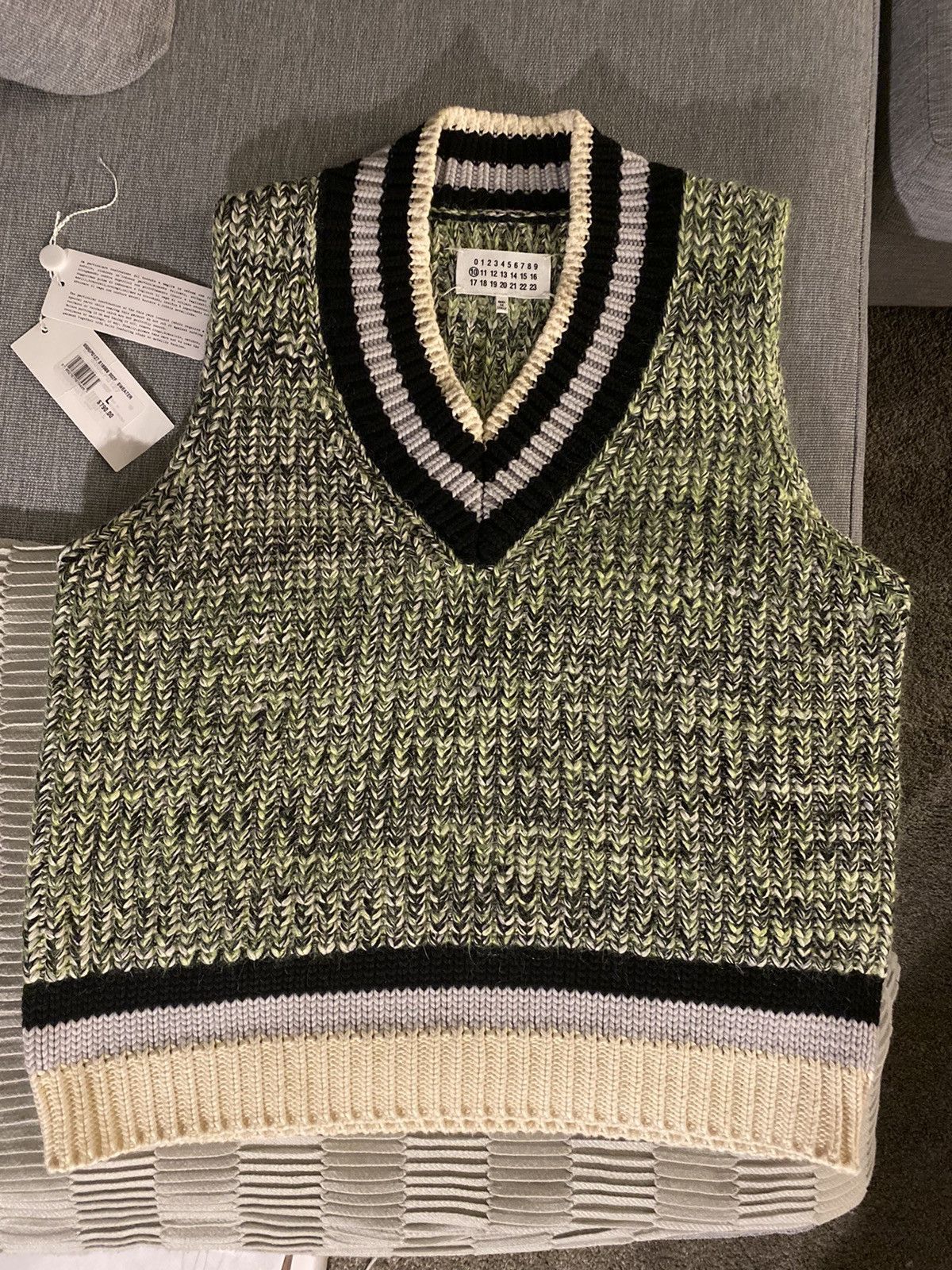 Maison Margiela Maison Margiela Sweater Vest NEW FINAL DROP FREE SHIPPING US Grailed