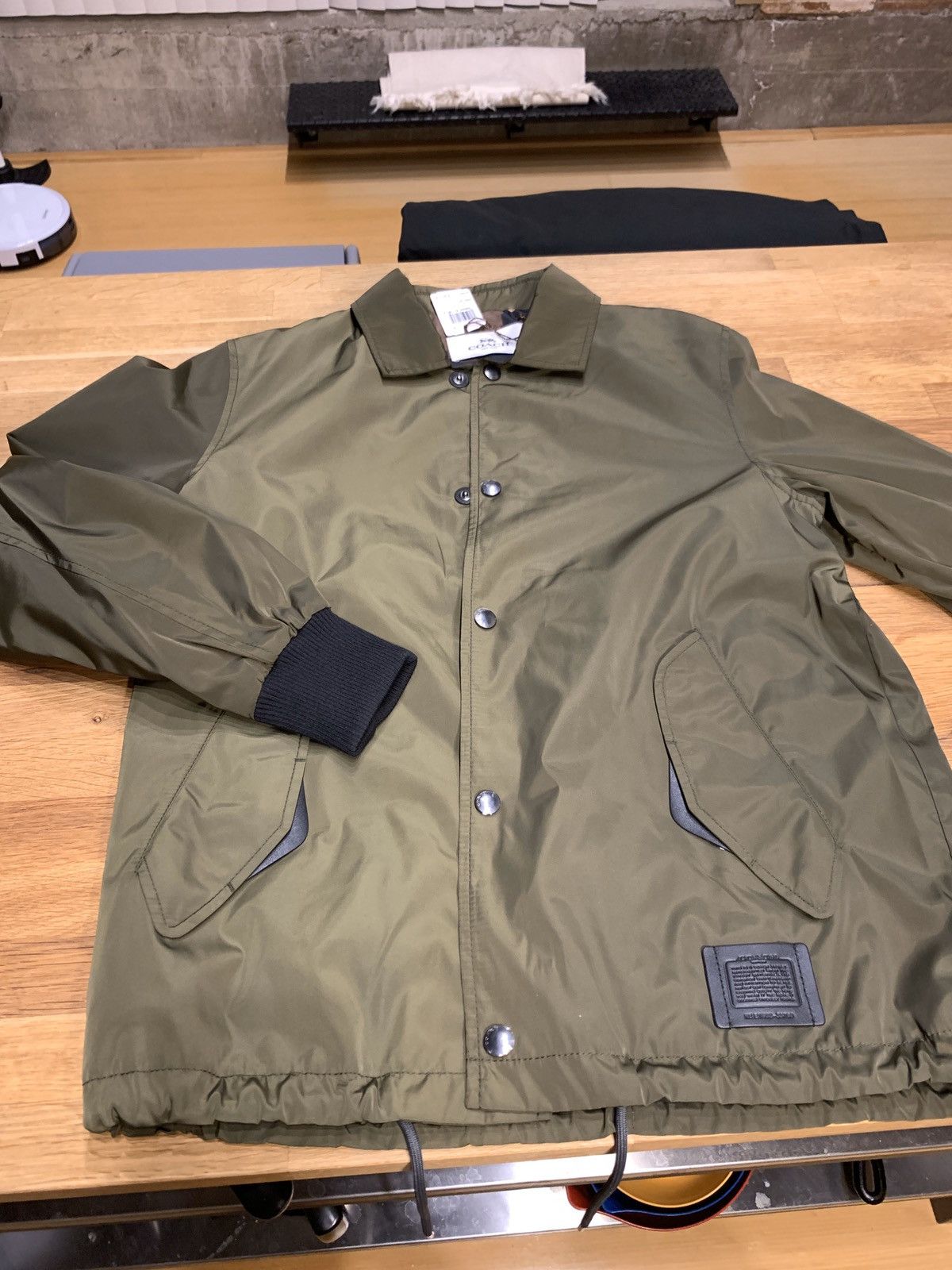 Streetwear simply complicated jp CORD COLLAR WORK JACKET 