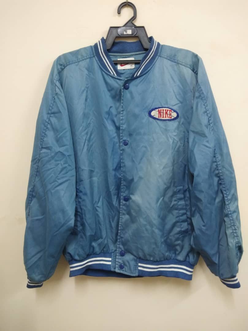 Nike × Vintage Vintage Nike fully button jacket Size US XXL / EU 58 / 5 - 2 Thumbnail