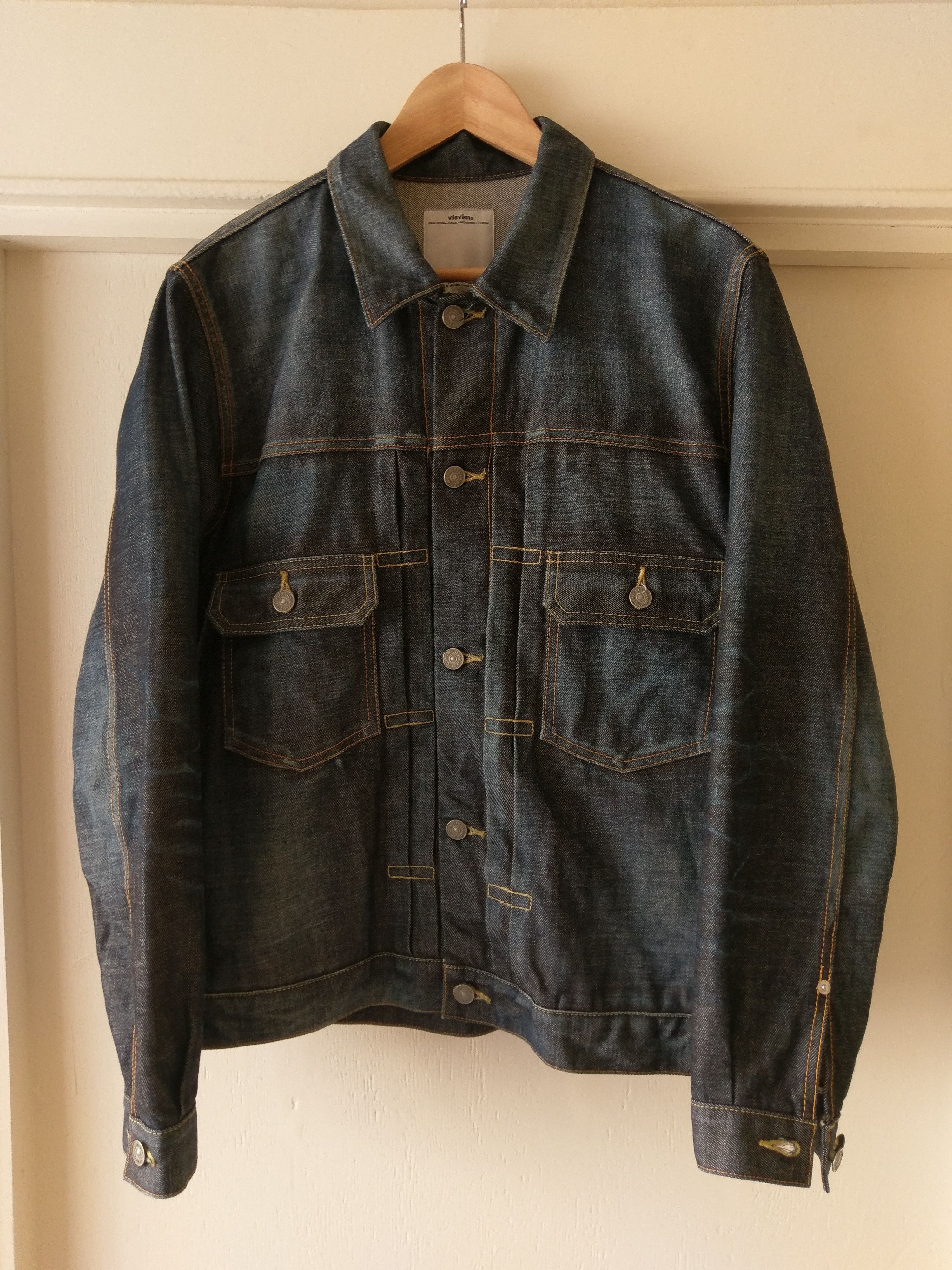 101 Denim Jacket Non-Washed Size 3