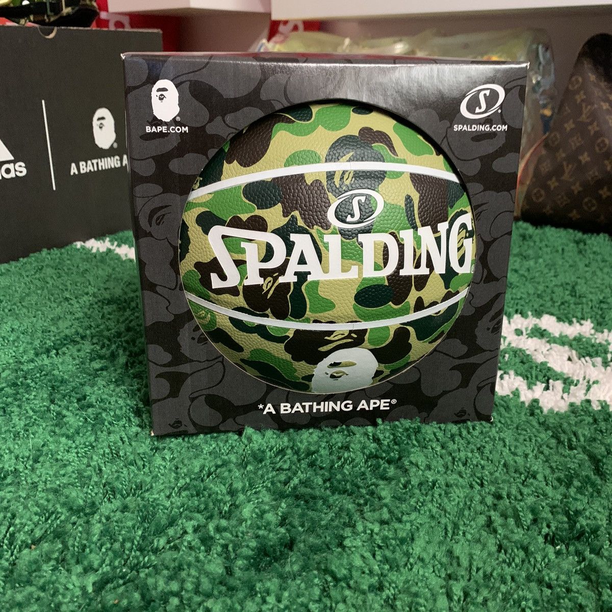 Bape × Spalding Bape x Spalding ABC Camo Basketball Green