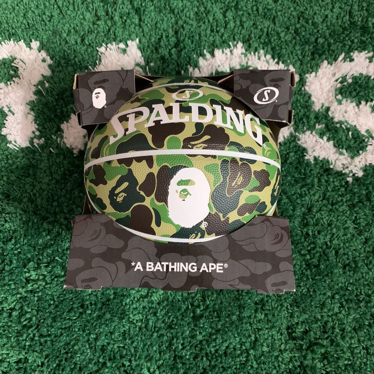 Bape × Spalding Bape x Spalding ABC Camo Basketball Green
