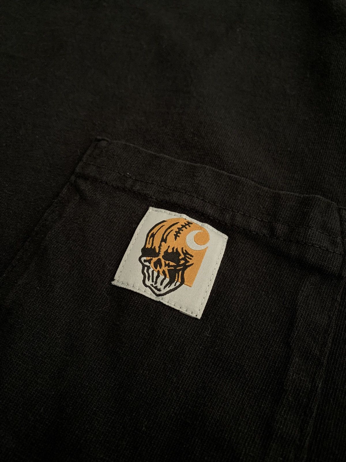 Carhartt Warren Lotas Carhartt Skull Pocket Tee Grailed