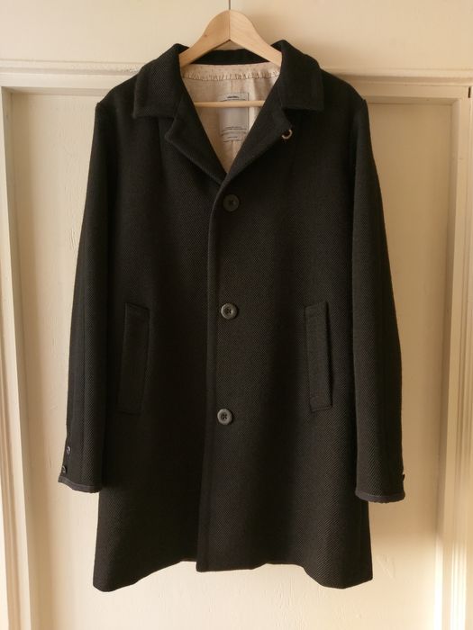 Visvim Mies Coat Wool Black Size 3 | Grailed