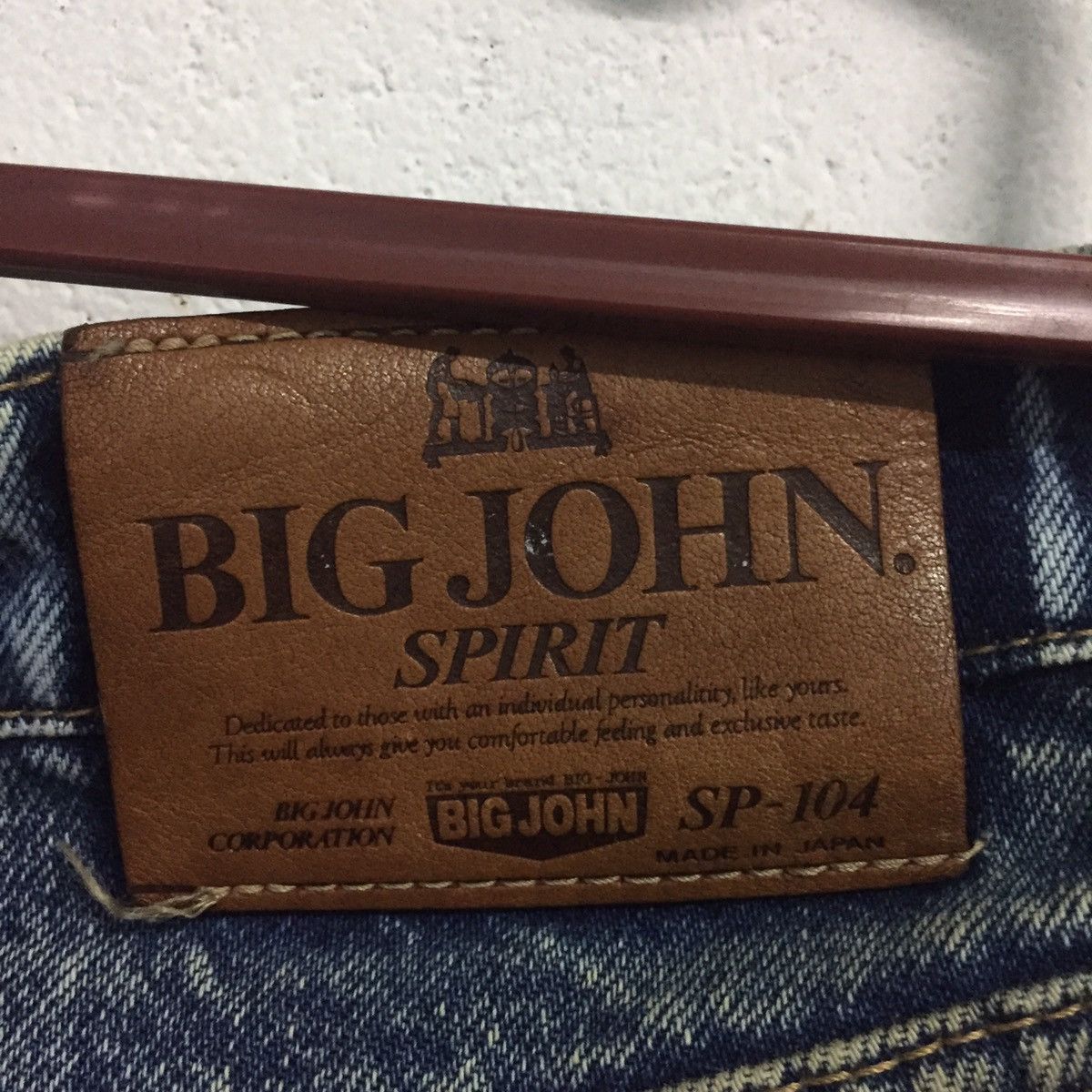 Big John Big John Spirit Jeans Pant MADE IN JAPAN Size US 32 / EU 48 - 22 Thumbnail