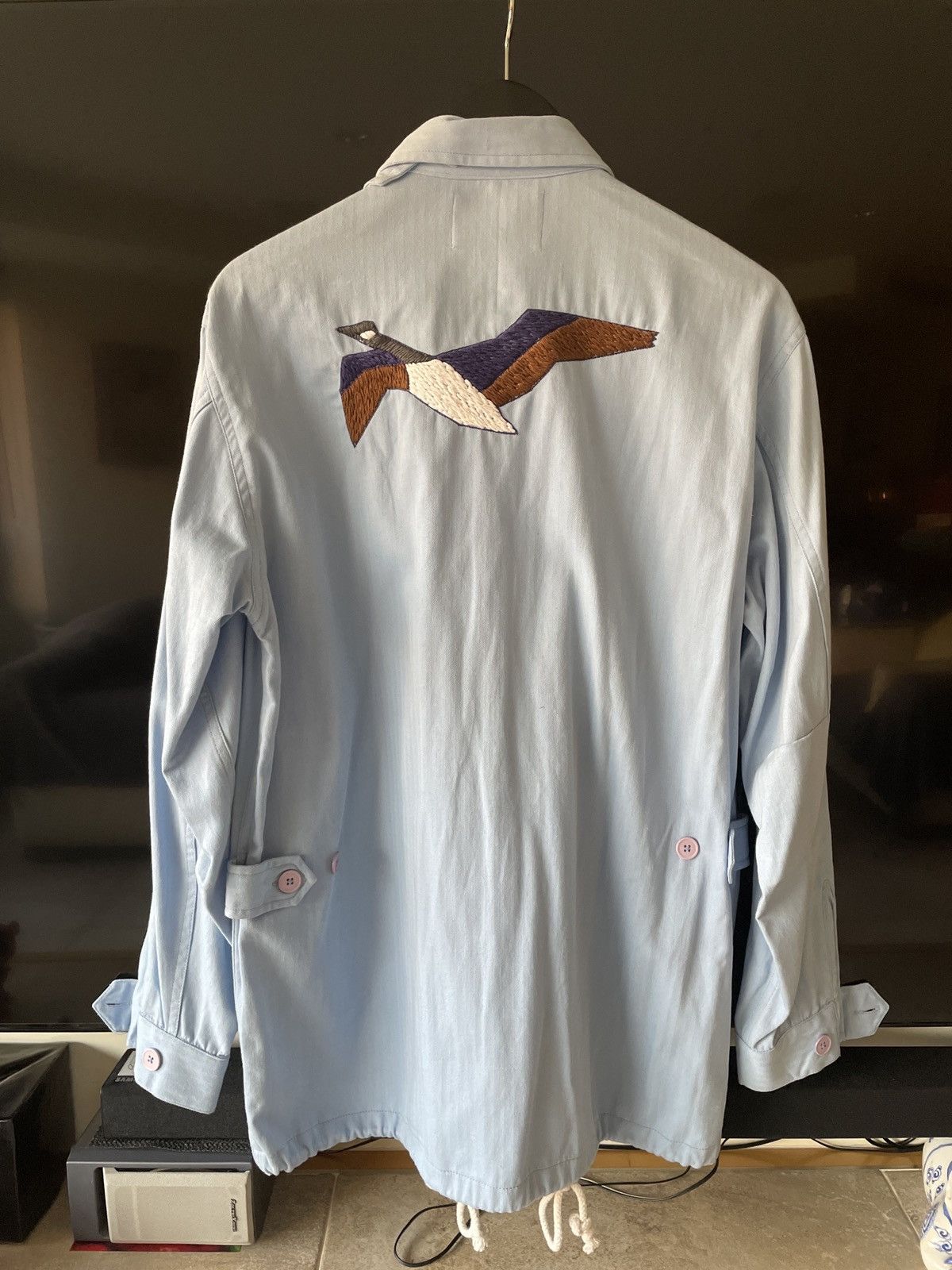 NOMA t.d Noma td t.d. Embroidered fueld jacket light blue Size US M / EU 48-50 / 2 - 4 Thumbnail