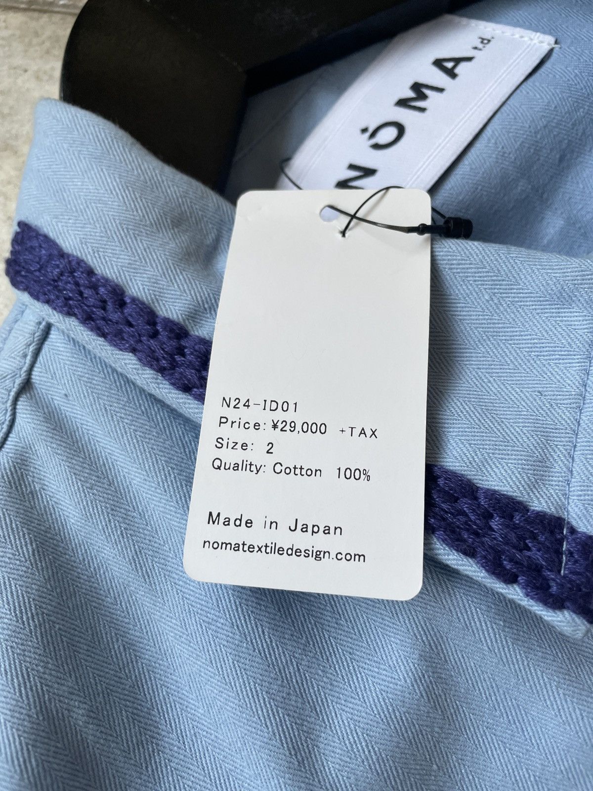 NOMA t.d Noma td t.d. Embroidered fueld jacket light blue Size US M / EU 48-50 / 2 - 5 Thumbnail