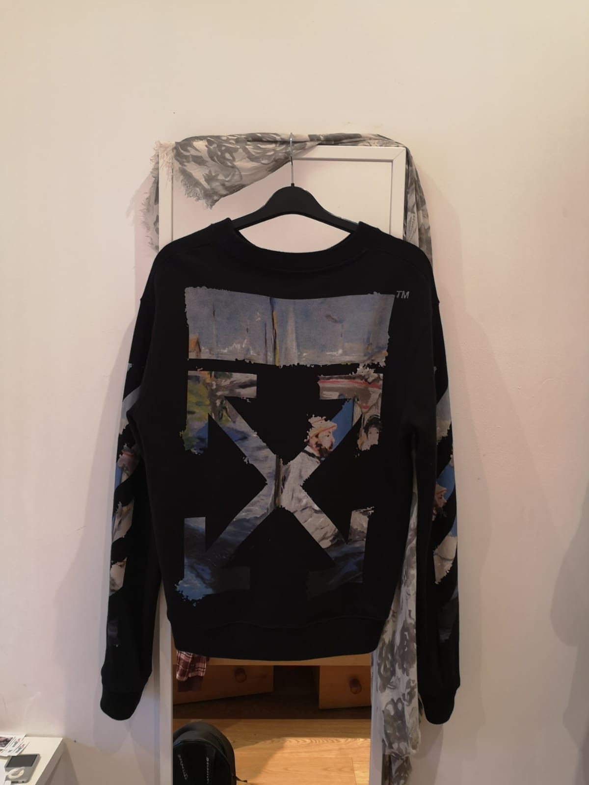 Off-White Off-White Colour Painting Diagonals Crew Sweat Size US M / EU 48-50 / 2 - 1 Thumbnail