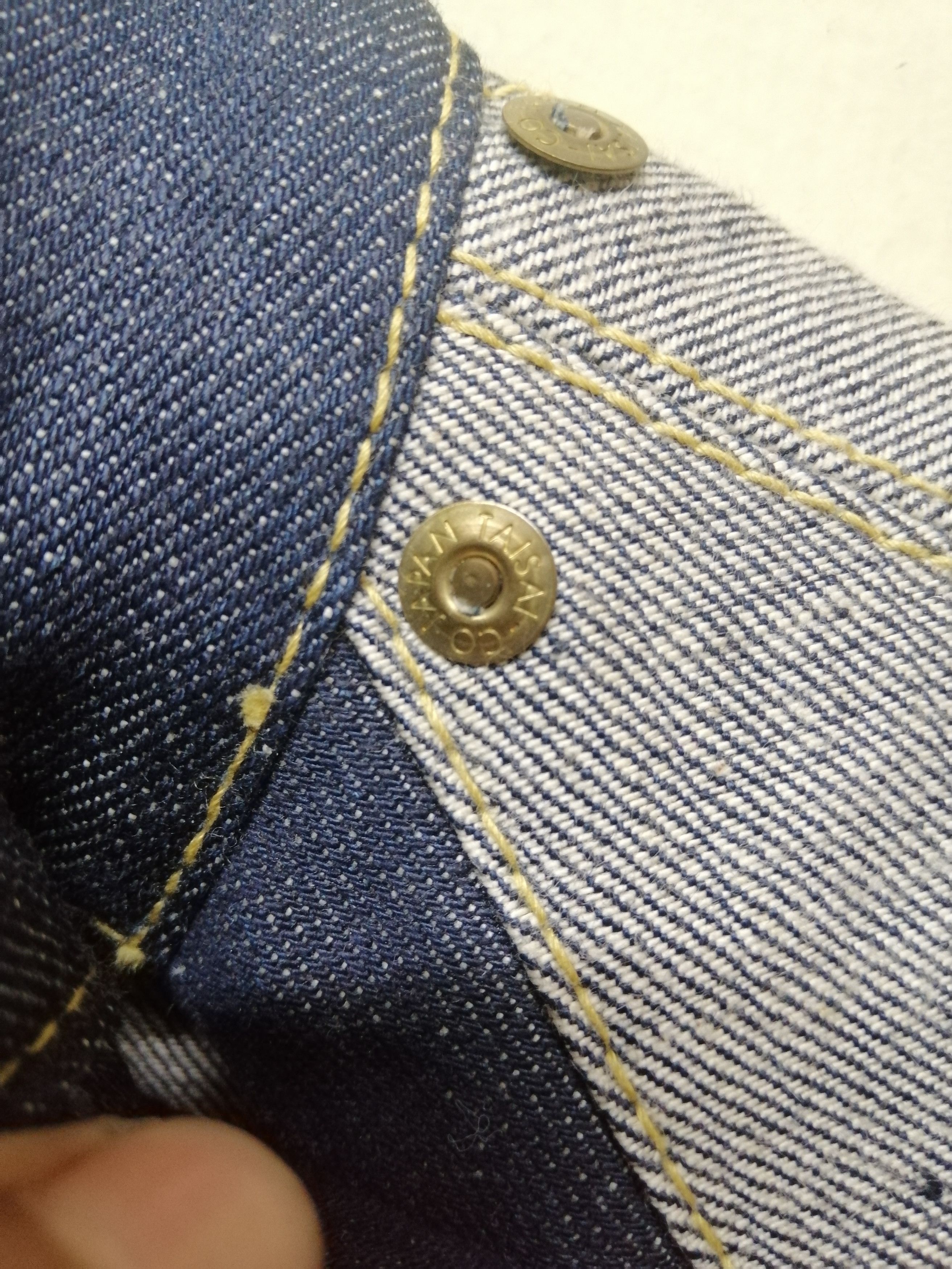 Japanese Brand × SOMET Somet Taisai Denim Jacket Nice Design Size US XS / EU 42 / 0 - 5 Thumbnail