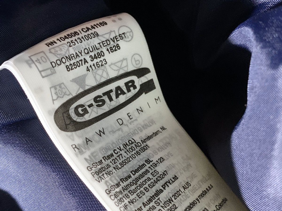 G-Star G-star quilted vest doonray size M Size US M / EU 48-50 / 2 - 5 Thumbnail