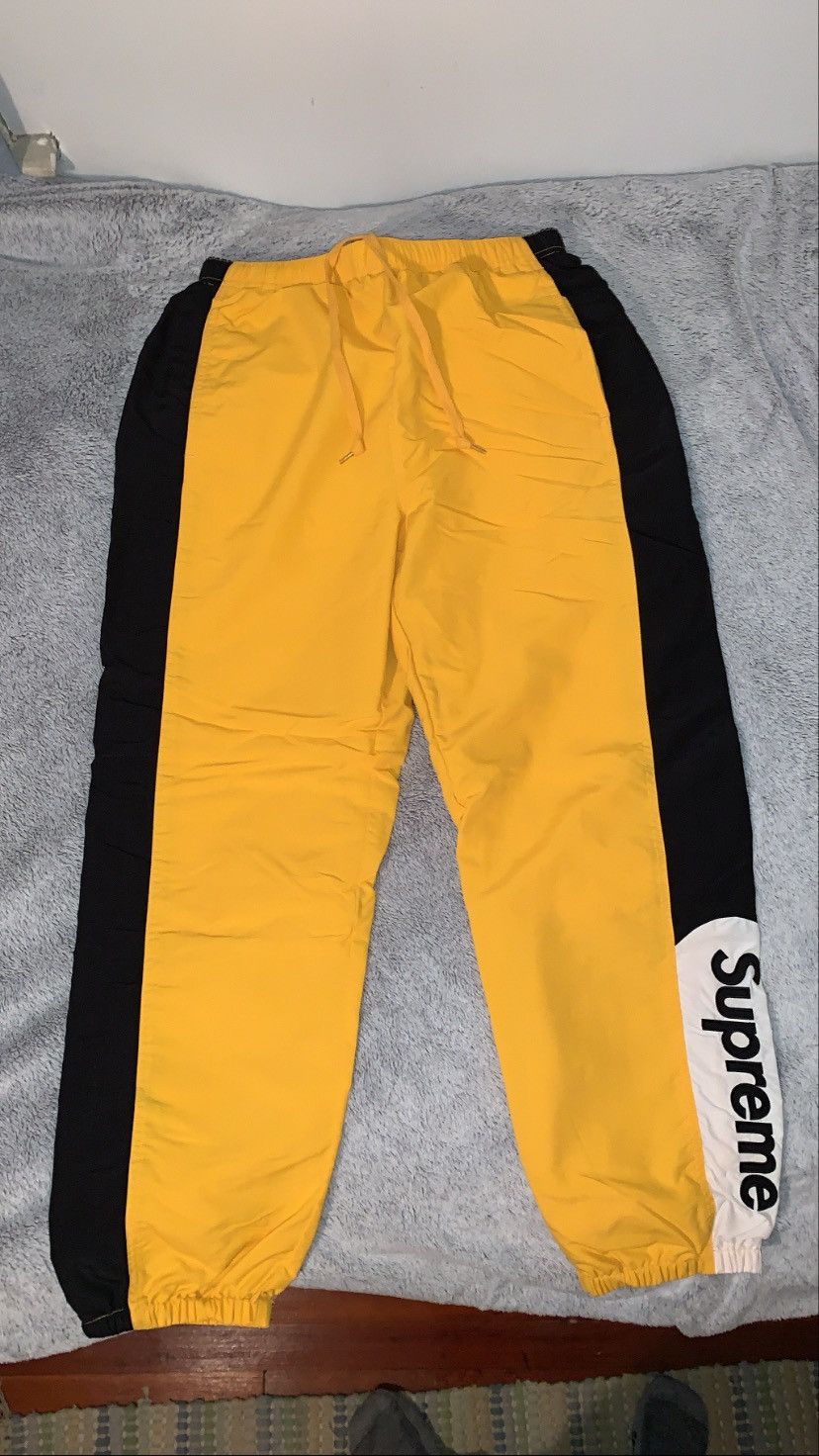 Supreme Side Logo Track Pant イエロー