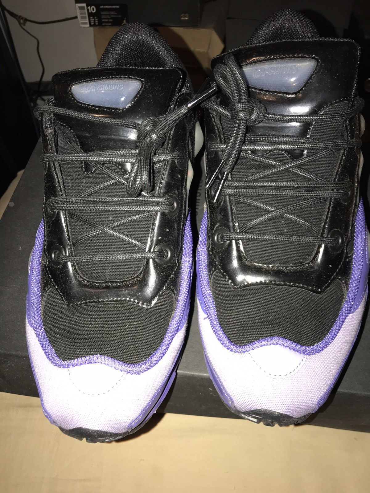 Raf simons ozweego black purple online