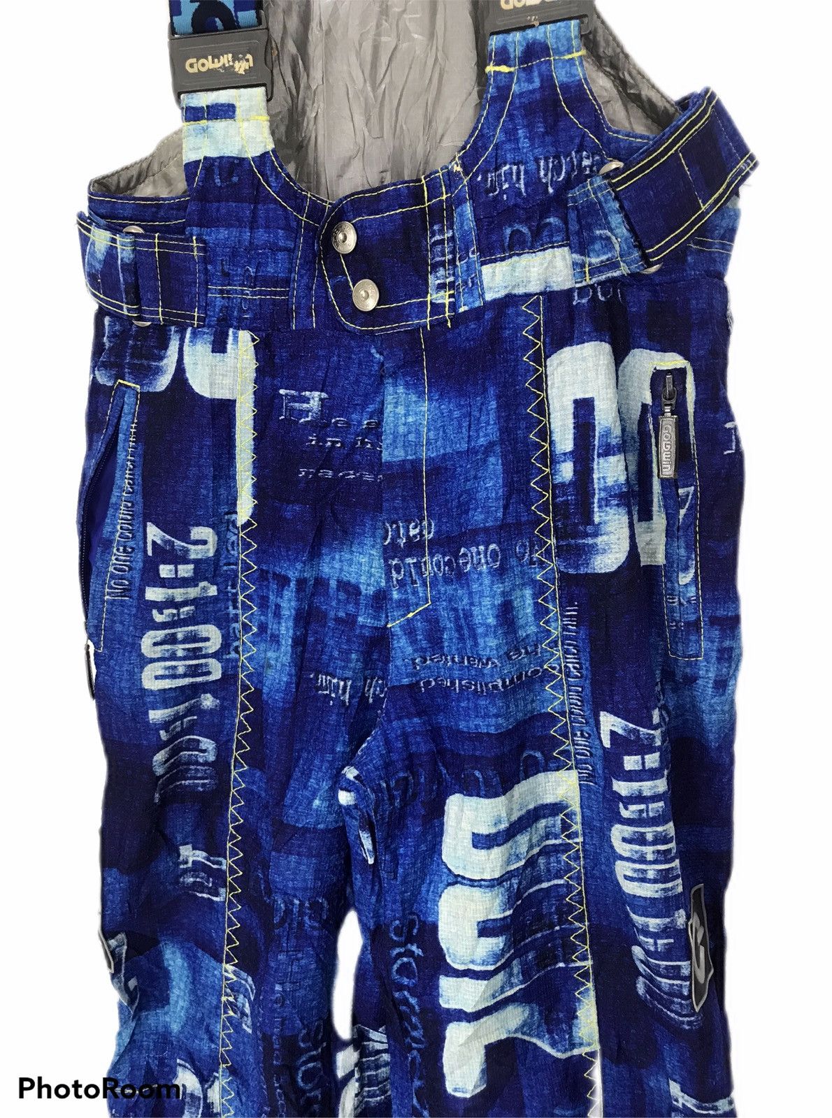 Goldwin All overprint goldwin ski jumpsuit pants g30 Size US 36 / EU 52 - 4 Thumbnail