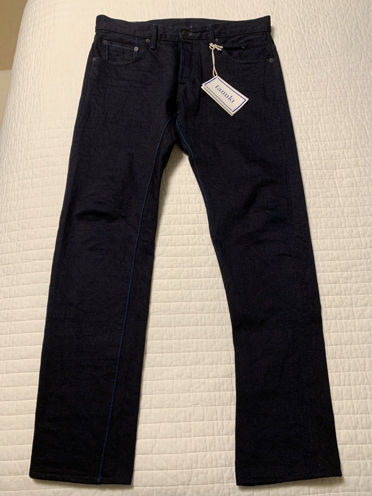 Tanuki Tanuki Double Indigo 15oz Tapered ID1129T | Grailed