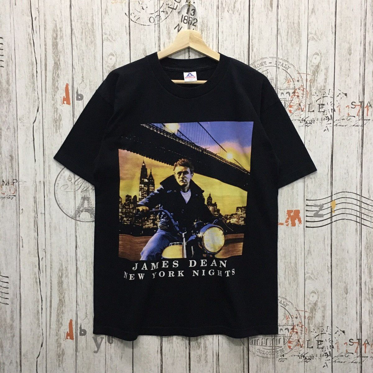 Band Tees × Vintage ?vintage JAMES DEAN 90s Men tshirt american 