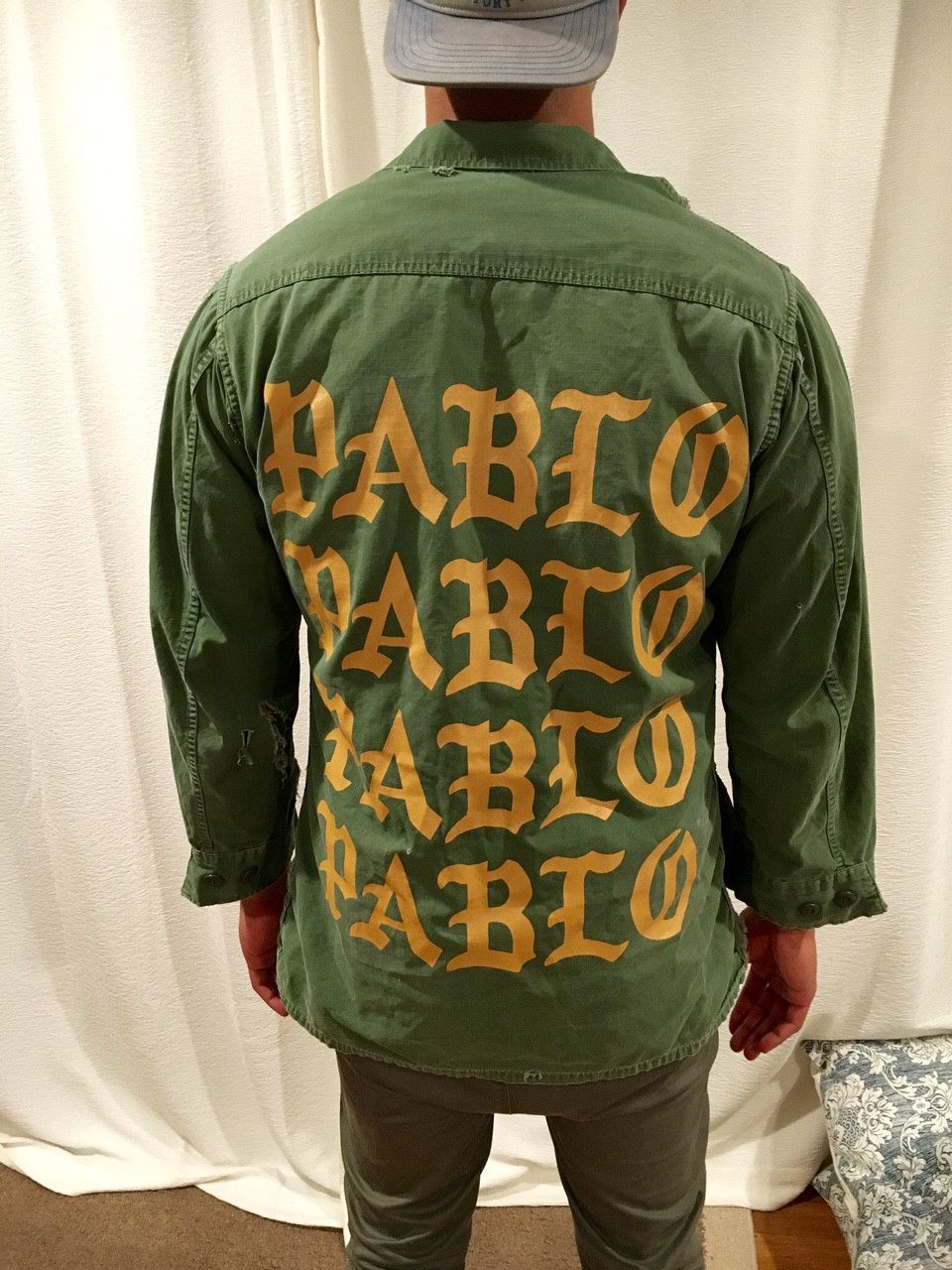 Life of pablo camo jacket best sale