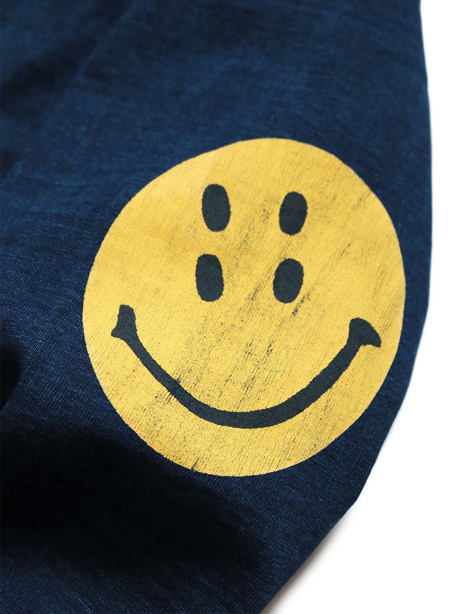 Kapital Smiley Patch Kakashi Cardigan Sweater