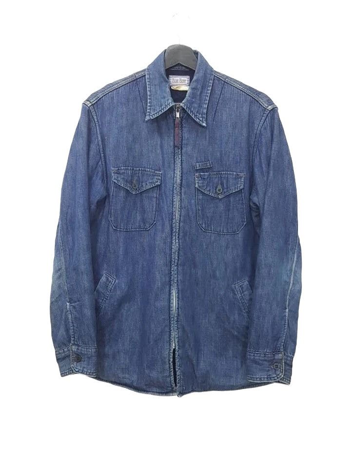 Blue Blue Japan Blue Blue Japan Cozy Zipper Outerwear Size US M / EU 48-50 / 2 - 1 Thumbnail