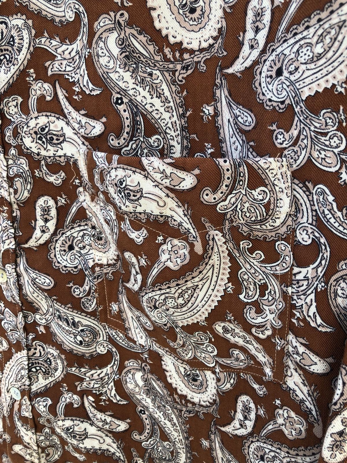 Vintage Vintage Japan Brand East Boy Paisley LS Oversize Shirt Size US M / EU 48-50 / 2 - 7 Thumbnail