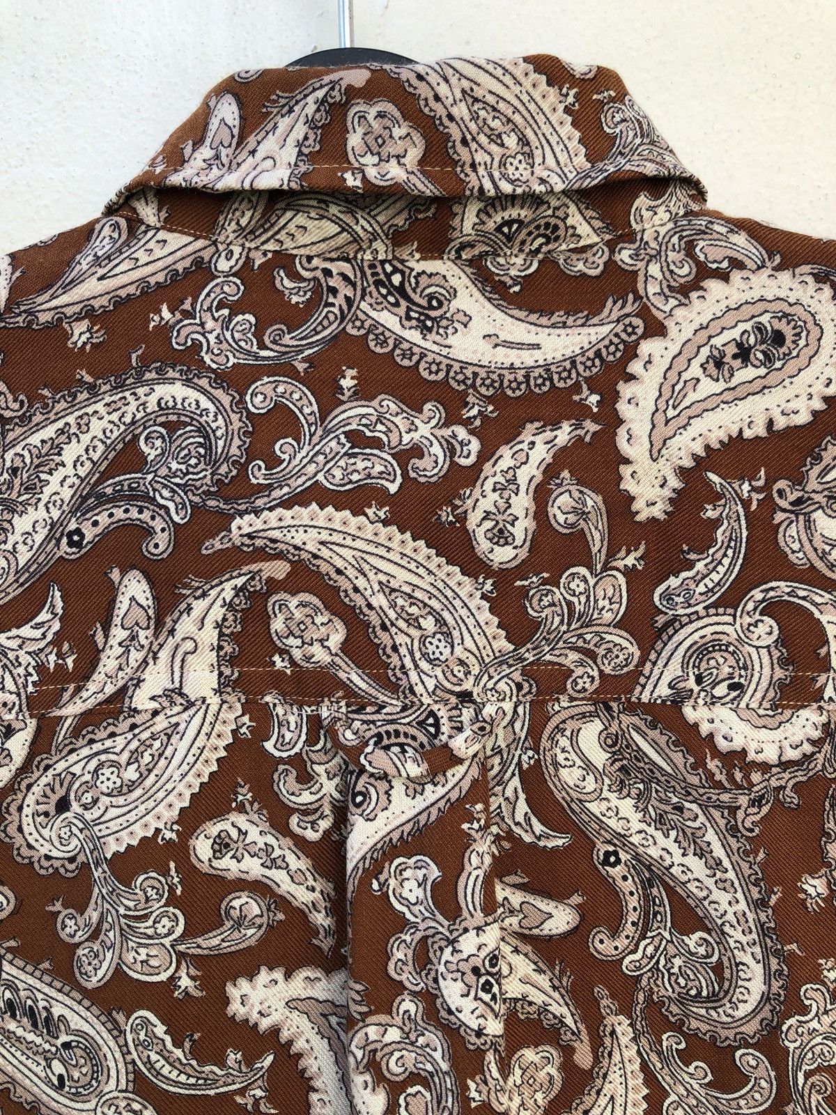 Vintage Vintage Japan Brand East Boy Paisley LS Oversize Shirt Size US M / EU 48-50 / 2 - 13 Thumbnail
