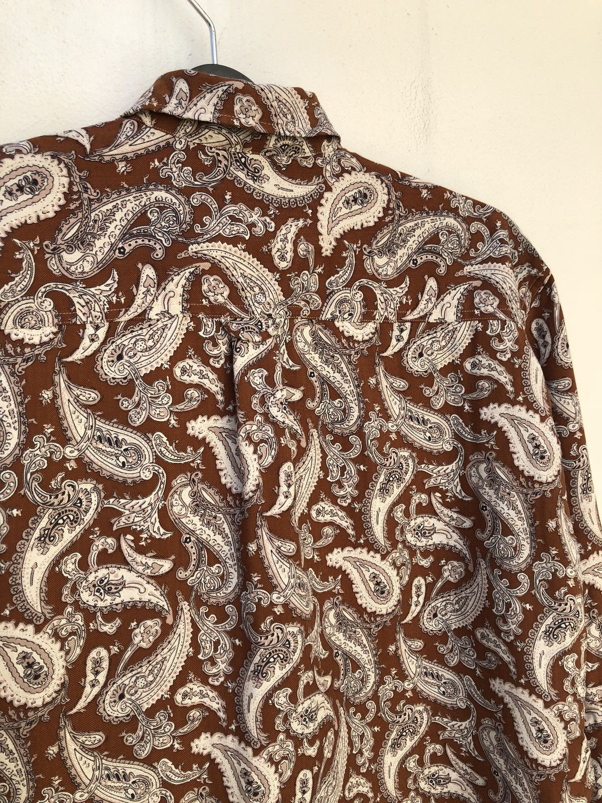 Vintage Vintage Japan Brand East Boy Paisley LS Oversize Shirt Size US M / EU 48-50 / 2 - 12 Thumbnail