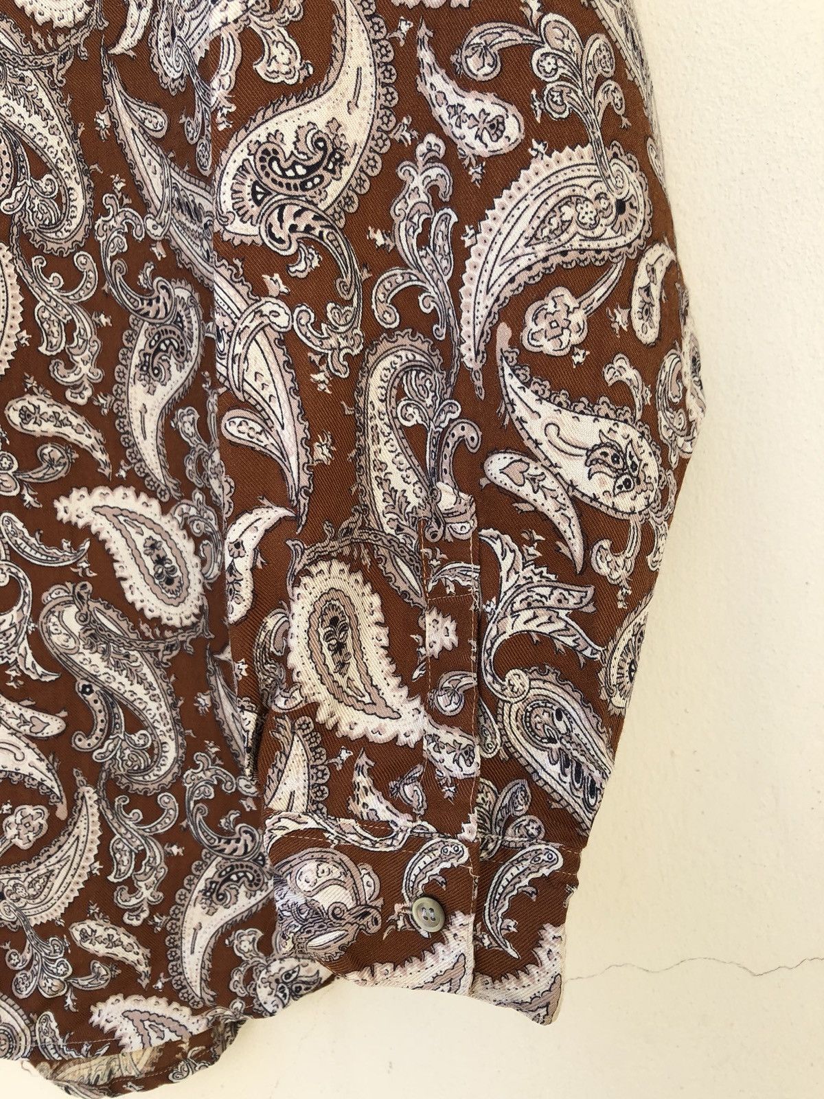 Vintage Vintage Japan Brand East Boy Paisley LS Oversize Shirt Size US M / EU 48-50 / 2 - 9 Thumbnail