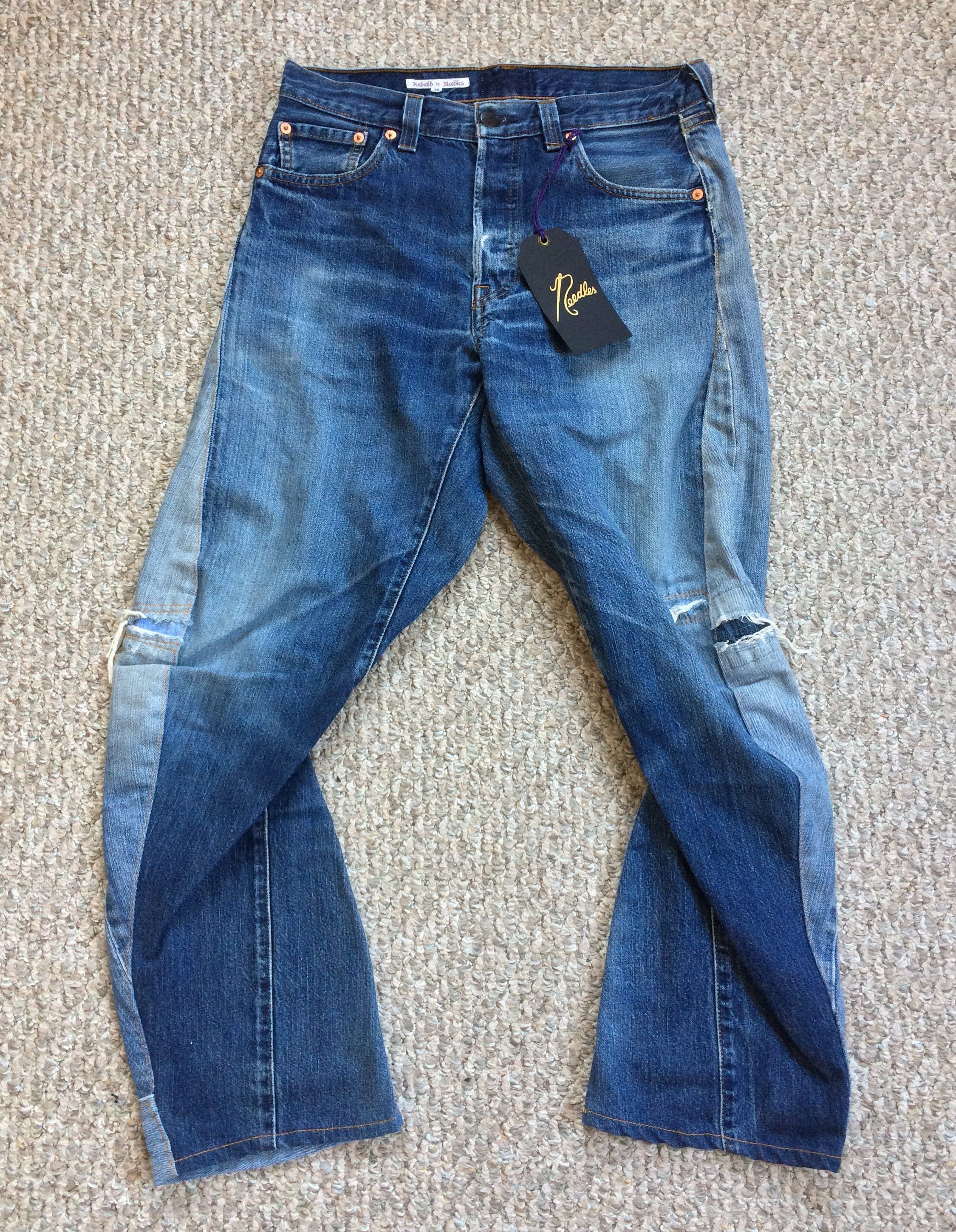 Needles NWT Rebuild by Needles Dimension Denim | Grailed