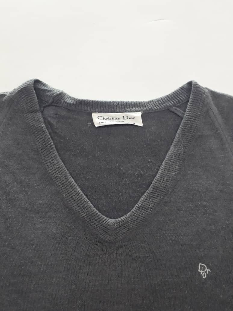 Christian Dior Monsieur VINTAGE DIOR Sweatshirt Made In U.S.A Size US L / EU 52-54 / 3 - 3 Thumbnail