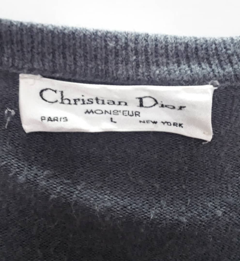Christian Dior Monsieur VINTAGE DIOR Sweatshirt Made In U.S.A Size US L / EU 52-54 / 3 - 6 Thumbnail