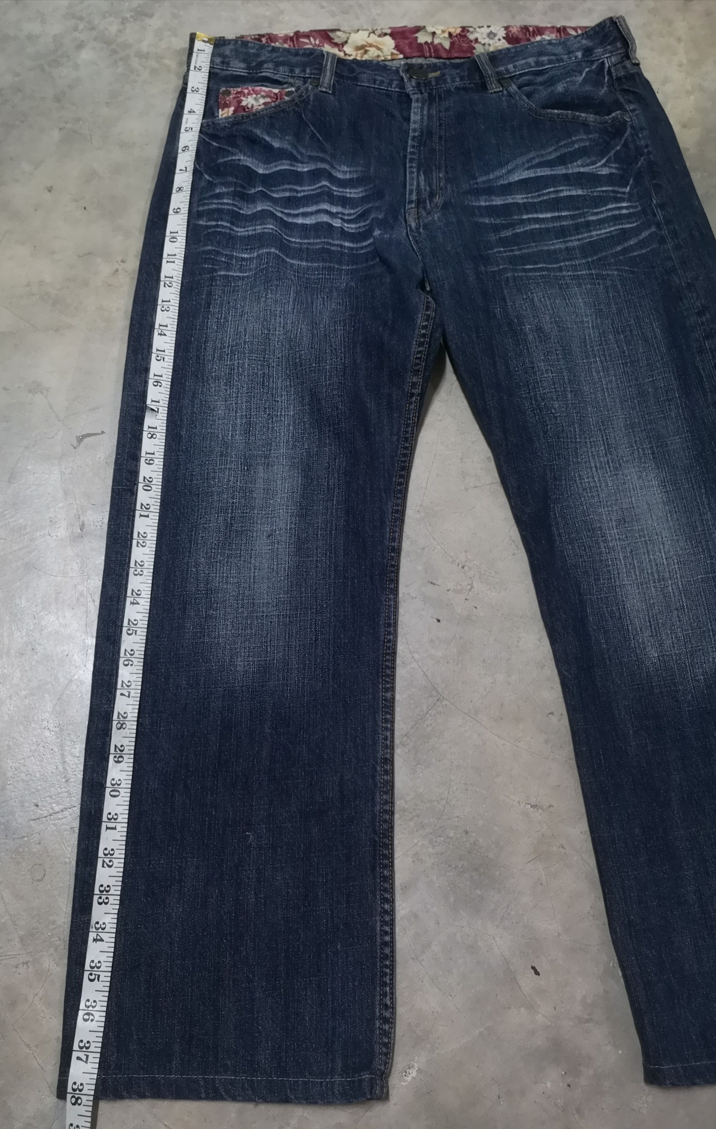 Japanese Brand × Vintage Embroidery sukajan jeans Size US 36 / EU 52 - 11 Thumbnail