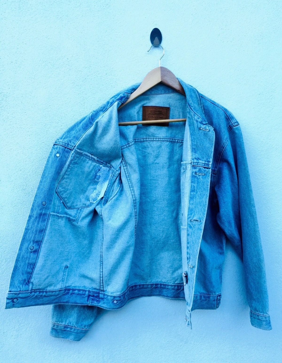 Calvin Klein Ck Buffalo Denim Jacket USA Size US S / EU 44-46 / 1 - 5 Thumbnail