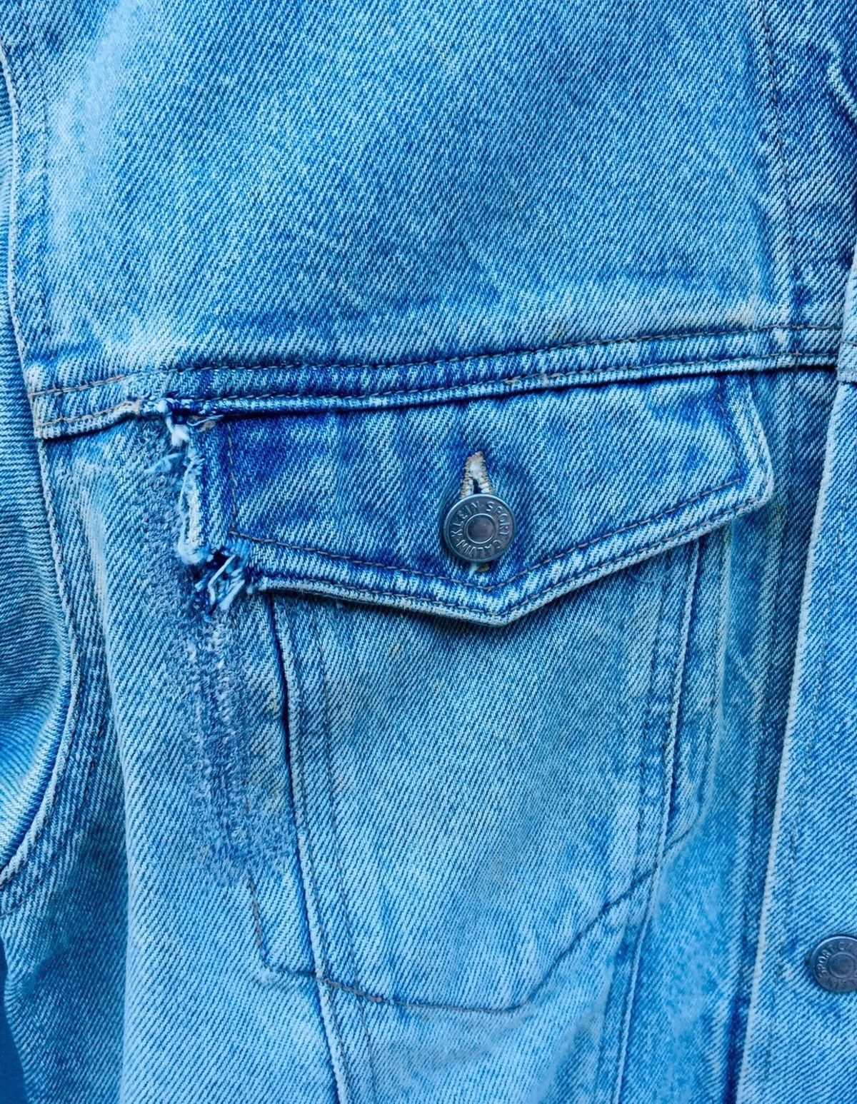 Calvin Klein Ck Buffalo Denim Jacket USA Size US S / EU 44-46 / 1 - 4 Thumbnail