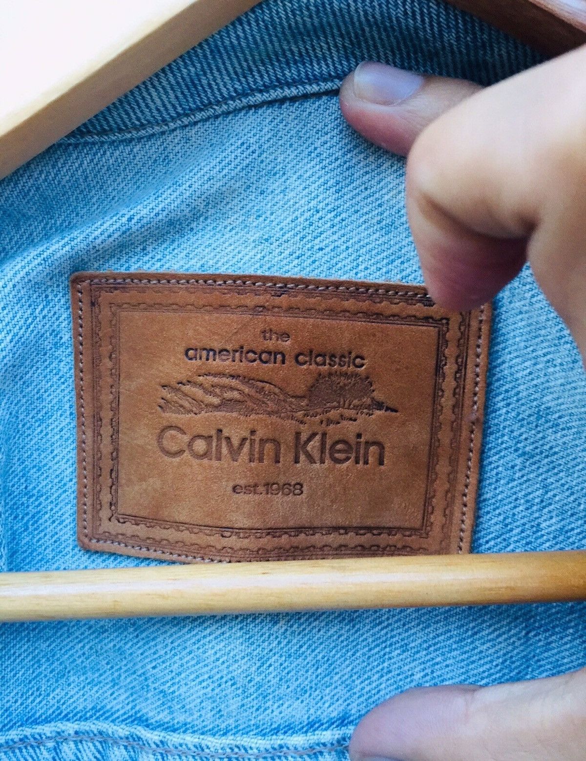 Calvin Klein Ck Buffalo Denim Jacket USA Size US S / EU 44-46 / 1 - 8 Thumbnail