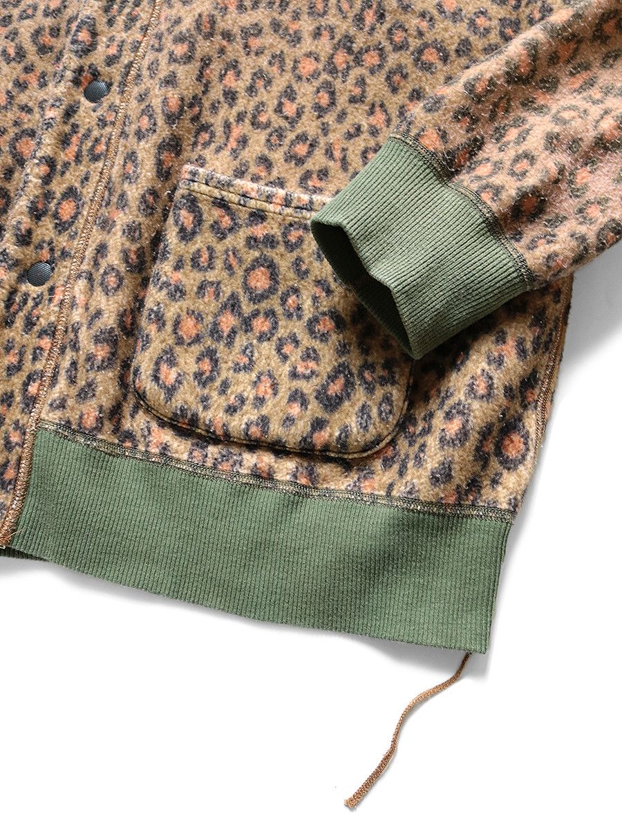 Kapital Tiger Camo Leopard Print Reversible Cardigan Tops