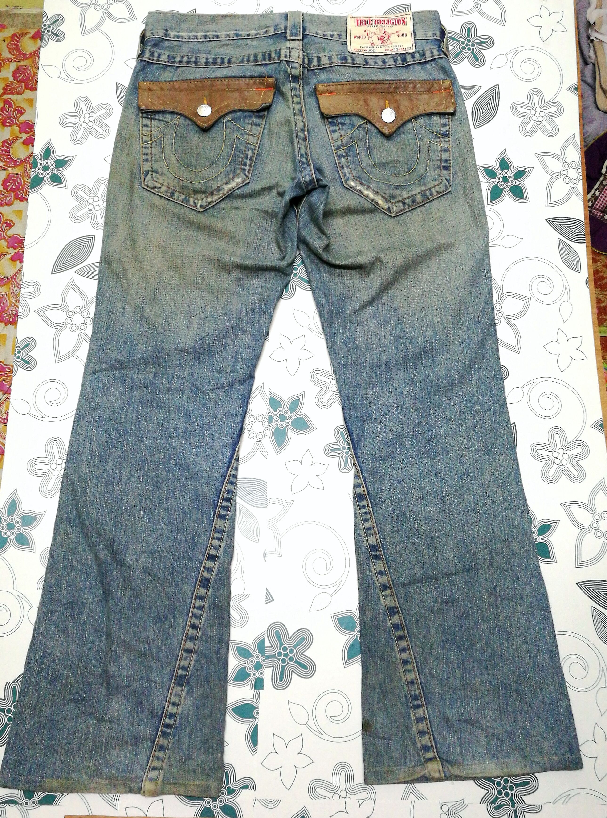 True Religion True Religion Joey Bootcut Jeans Size US 33 - 2 Thumbnail