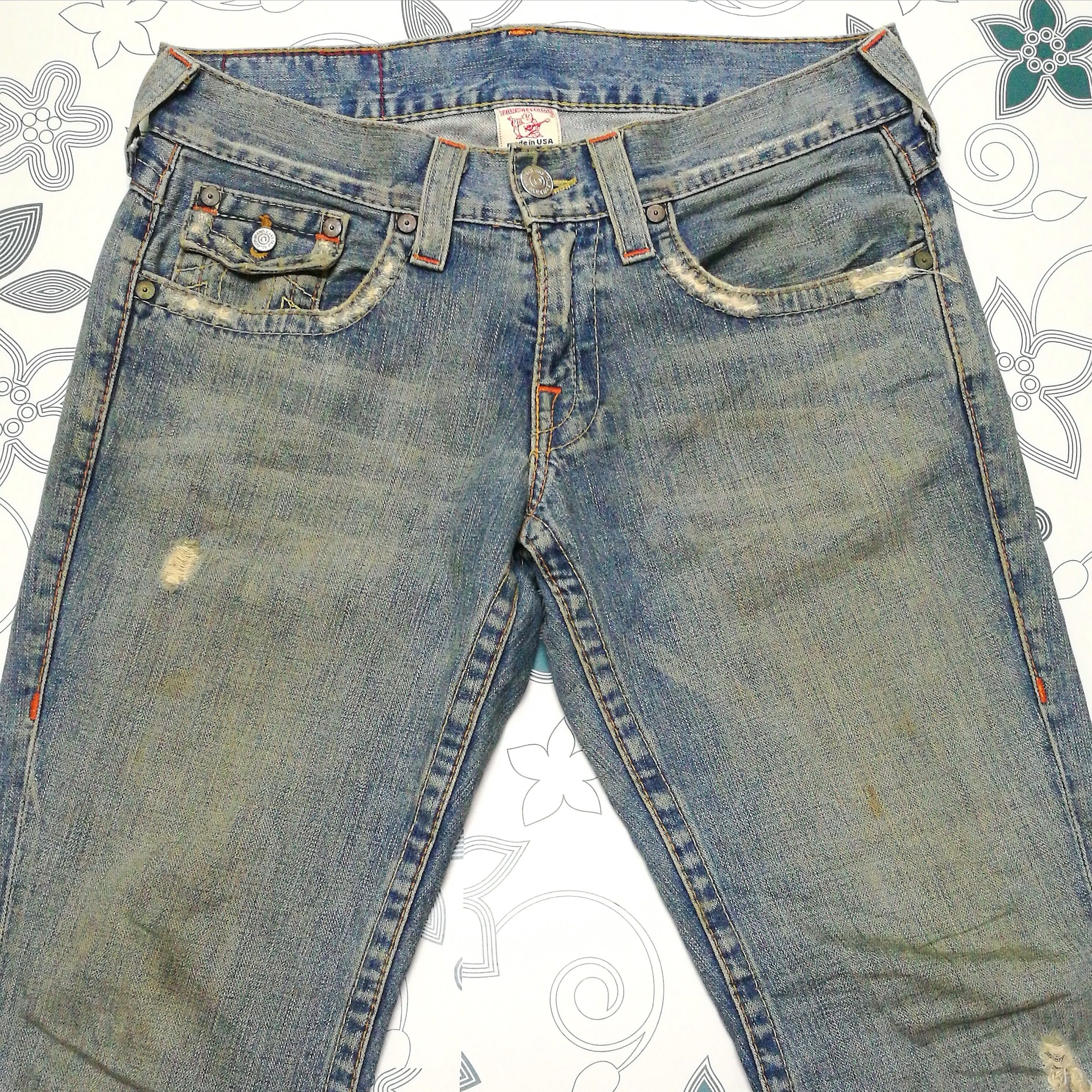 True Religion True Religion Joey Bootcut Jeans Size US 33 - 3 Thumbnail