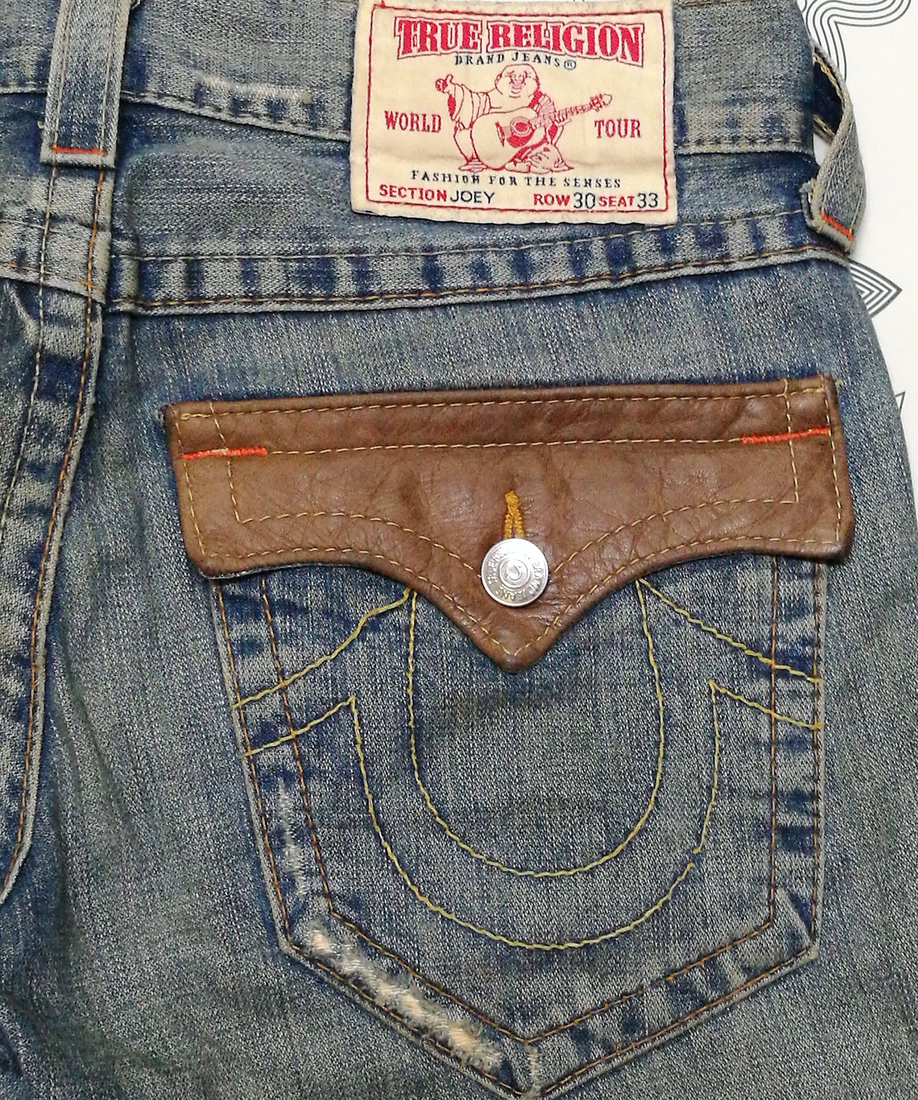 True Religion True Religion Joey Bootcut Jeans Size US 33 - 4 Thumbnail