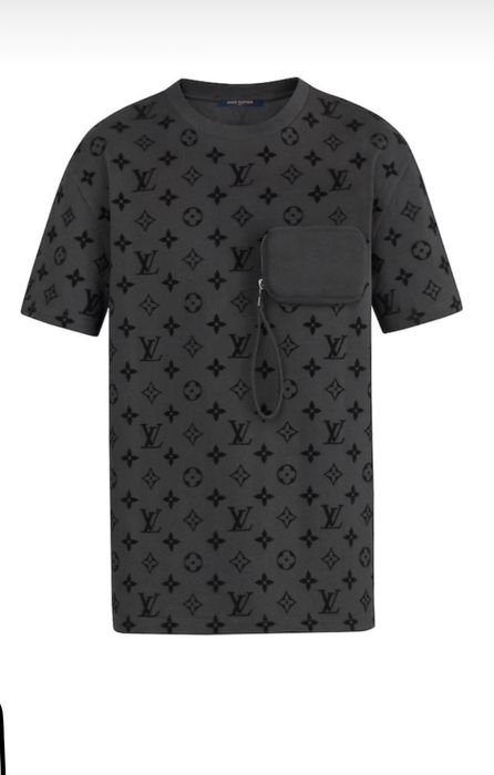 Louis Vuitton Hook and loop monogram t shirt | Grailed