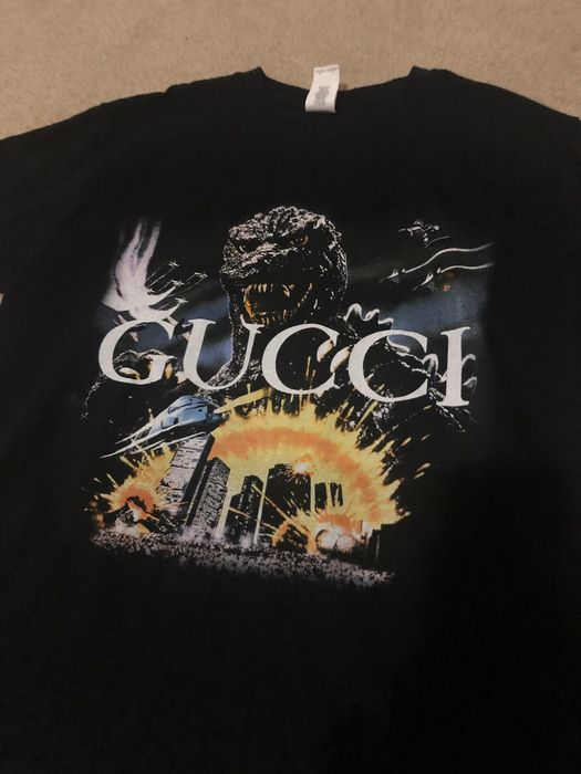 Gucci godzilla store t shirt