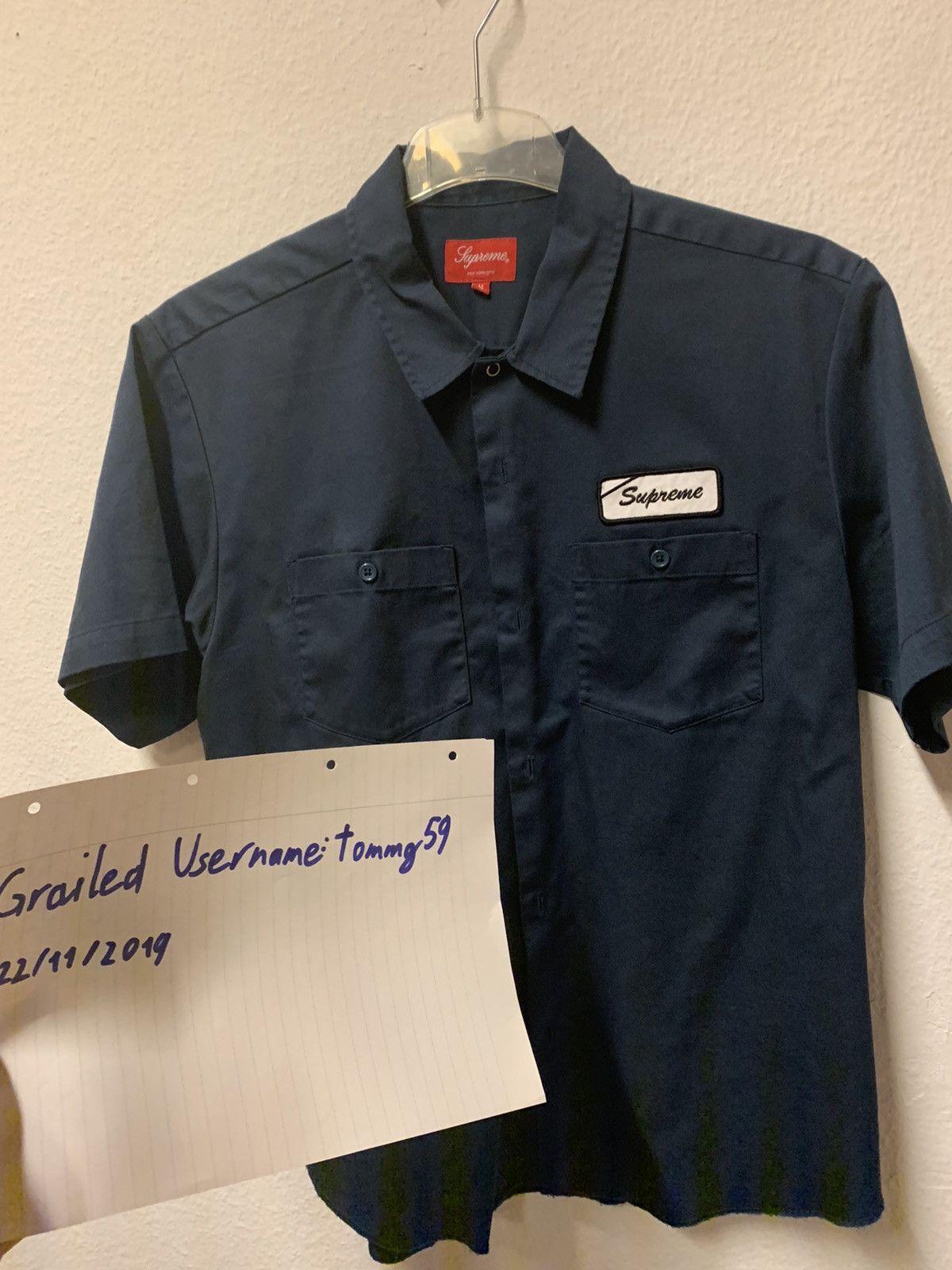 Supreme Gods Favorite S/S Work Shirt | Grailed