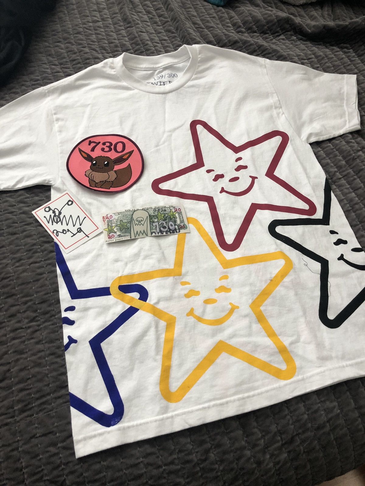 Asspizza Asspizza all over star tee Size US L / EU 52-54 / 3 - 1 Thumbnail